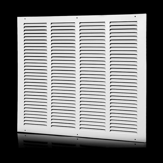 20x16 Air Return Grille(Duct Opening Size),Air Return Vent Cover,Flat Vent Cover,Rejillas De Aire Acondicionado Para Casa,Return Air Grilles,Outer Dimensions:21.75"Wx17.75"H(20"W x 16"H, Duct Opening)
