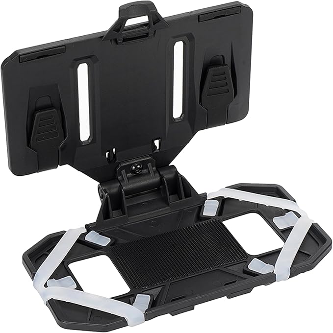 Tactical Molle Phone Holder for Plate Carrier Vest, Quick Release & Adjustable Phone Mount, Compatible with 4.7-6.7 inch Smart Phones, Durable Tactical Accessories for Outdoor Enthusiasts