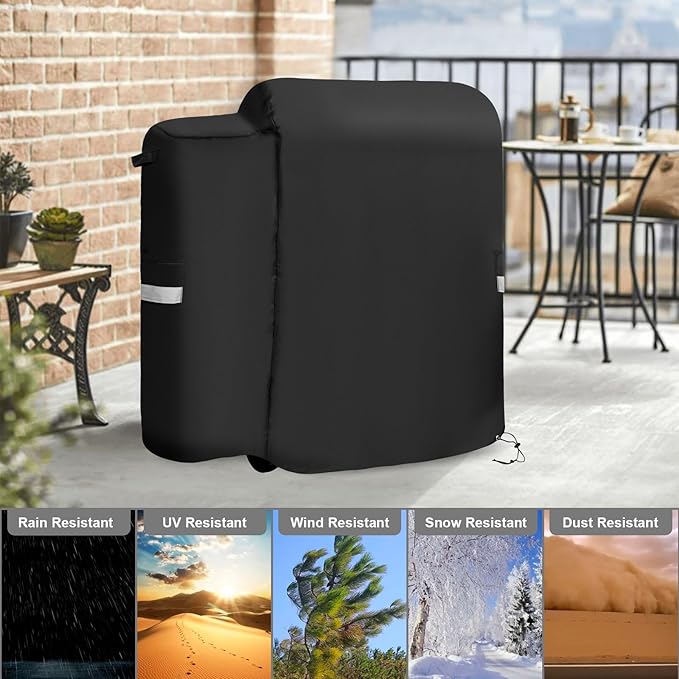 73700 Grill Cover for Pit Boss 700FB, Lexington 500, Lexington 540, Classic 700 Wood Pellet Grills, Heavy Duty 600D Waterproof Fabric BBQ Cover for Pit Boss 400FB,Pro 600 and Z Grill 550B, with Handle