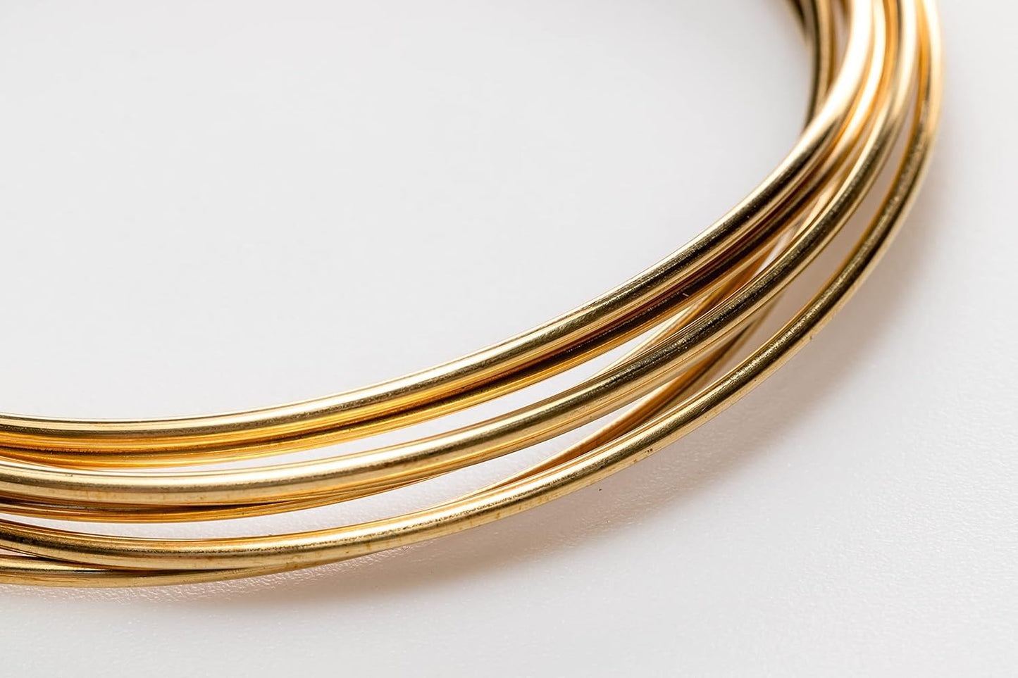 10 Gauge, Jeweler's Brass Wire, Red Brass, Round, Dead Soft, CDA #230 Alloy Jewelry Grade Made in USA - 5FT by CRAFT WIRE