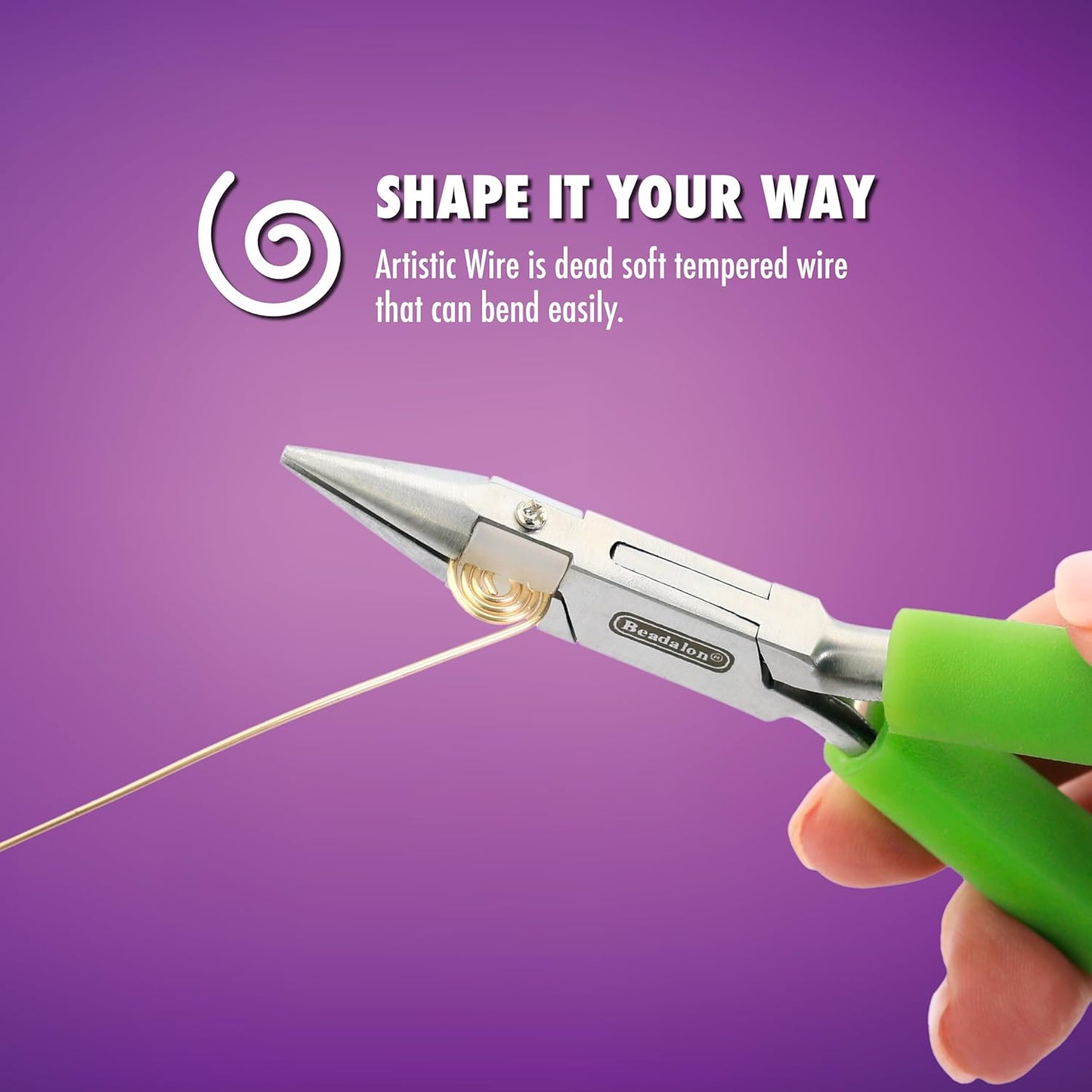 Artistic Wire, 26 Gauge Tarnish Resistant Colored Copper Craft Wire, Powder Blue, 30 yd