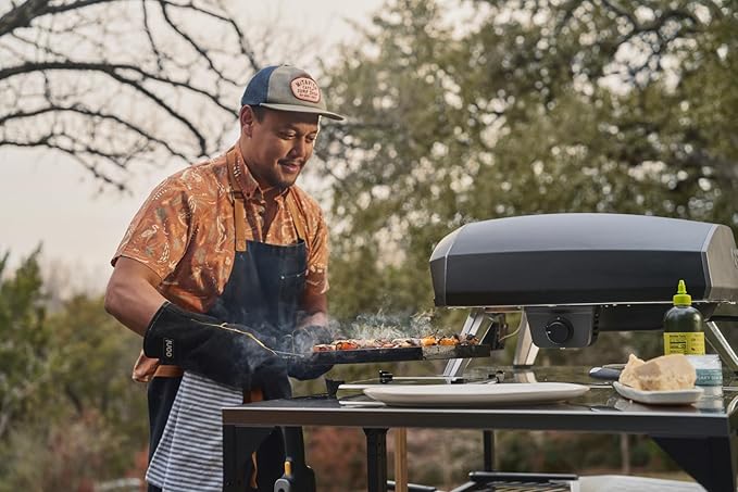 Ooni Koda 2 Pro Gas Pizza Oven – 18" Propane Powered Outdoor Oven with 28 mBar Regulator and Gas Hose, Propane Portable Pizza Oven - Black