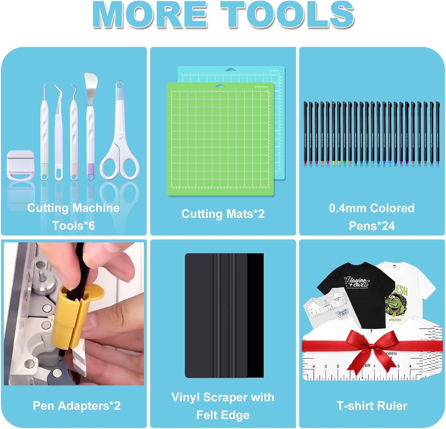 The All-in-One Ultimate Accessories Bundle for Makers Machine and All Explore Air- Tools and Accessories Kit,Instantly Create Amazing Crafting Projects