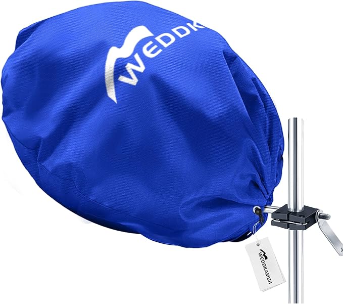 Boat Grill Cover for Magma Party Size Marine Kettle Gas Grill, A10-215, 17"" Diameter Boat Kettle Grill Cover, Heavy Duty Waterproof Marine Kettle Grill Cover for Magma Marine Kettle Grill