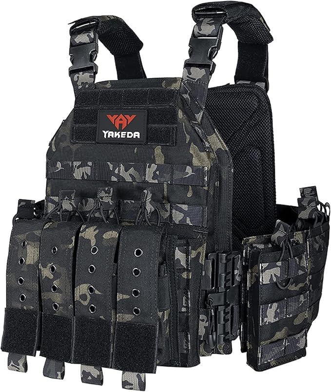 BOMTURN Upgrade Tactical Airsoft Outdoor Vest