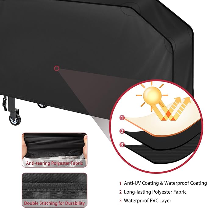 Carry Cover for Ooni Karu 16 inch Pizza Oven, iCOVER Heavy Duty Portable Outdoor Pizzas Maker Covers 16 Multi-Fuel Waterproof Backyard Ovens Accessories
