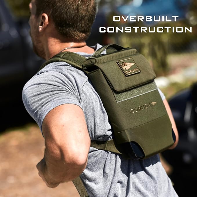 GORUCK Ruck Plate Carrier 3.0 - Streamlined Weighted Rucking Backpack w/Ergonomic Back Support & Extra Padded Straps - Compatible Ruck Plates, Ranger Green