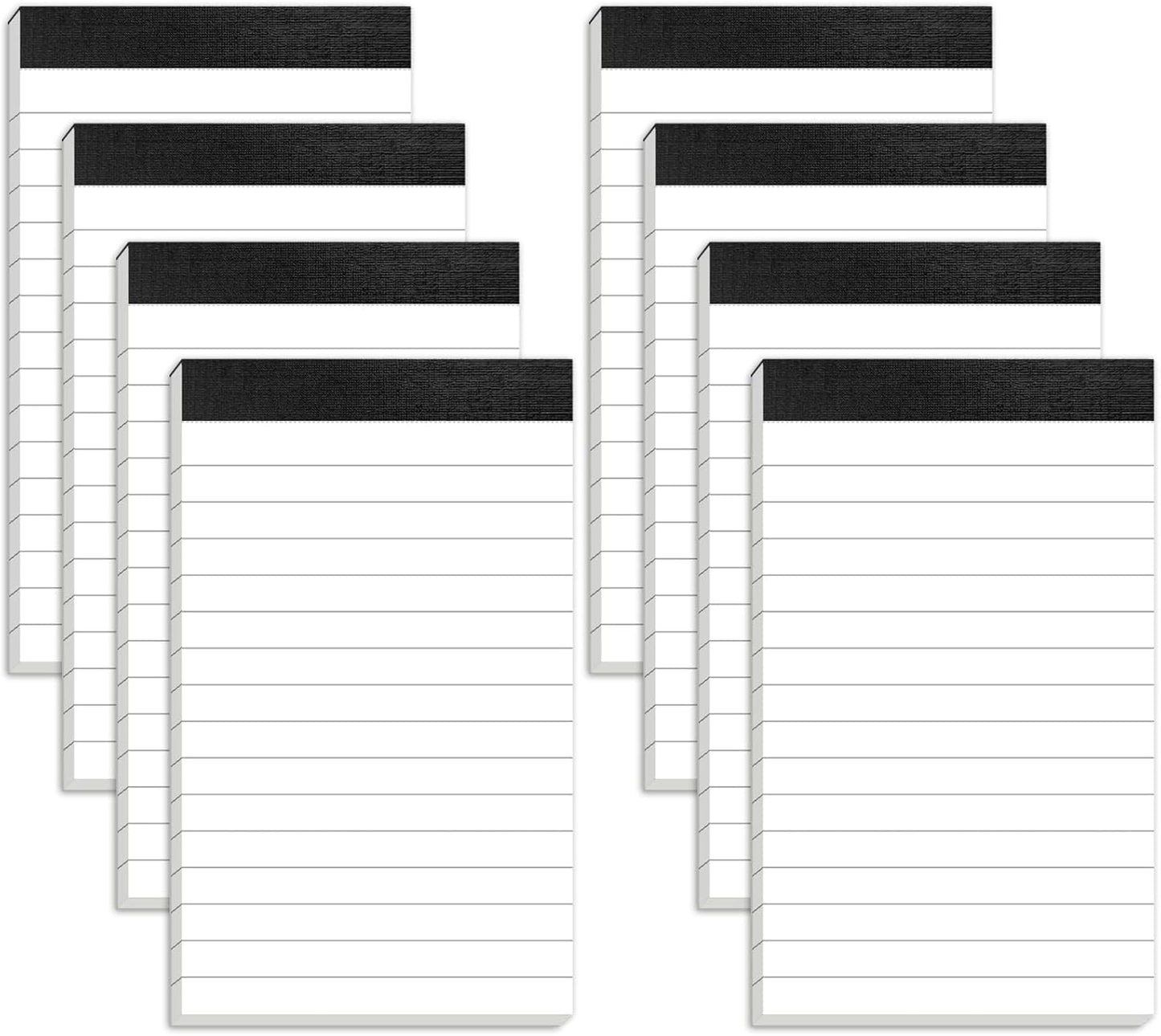 Small Note Pads 3x5 Notepads Mini Pocket Notebook 3x5 Memo Pads Small Notepads Memo Pads 3 x 5" Lined Note Pads of Paper with 30 Sheets Each Pad Mini Pocket Notebook Writing Pads 3x5 White Paper Pads