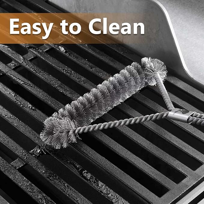 19.5 inch Grill Grates Replacement for Weber Genesis 300 Series, Gill Parts for Genesis E310 E320 E330 S310 S320 S330 EP310 EP320 EP330, Parts 7524 7528, Cast Iron Grill Grates (19.5" x 12.9" Each)