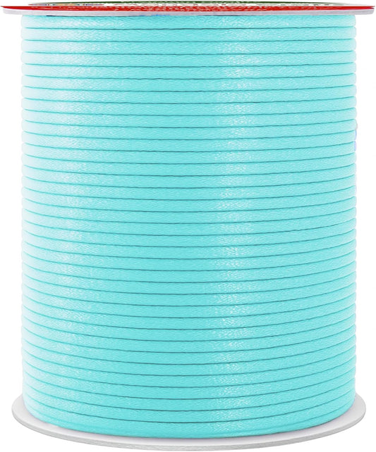 Mandala Crafts 2mm 109 Yards Mint Cotton Waxed Cord for Jewelry Making Bracelet Cord Waxed String - Beading String Thread Jewelry Cords for Necklaces String