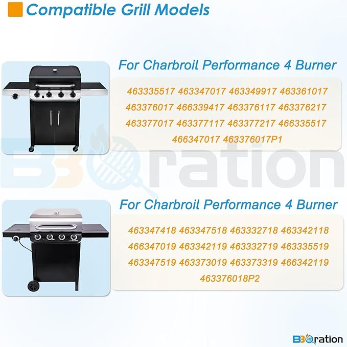 G470-0001-W1 Warming Rack Grill Parts for Charbroil Performance 4 Burner 463342119 463332718 463342119 463376117 463376217 463335517, Swing Away Grid for Charbroil Grill Replacement Parts