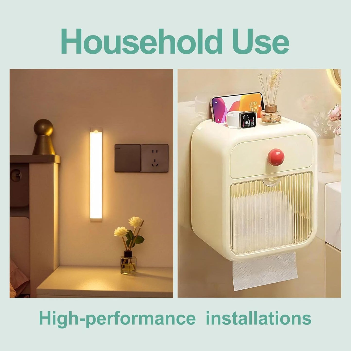 Double Sided Foam Tape 0.39" x 10Ft 2 Pack White Double Coated Urethane Adhesion Polyurethane Tape for Bonding Attaching Mounting Interior Signage Nameplates DIY Card