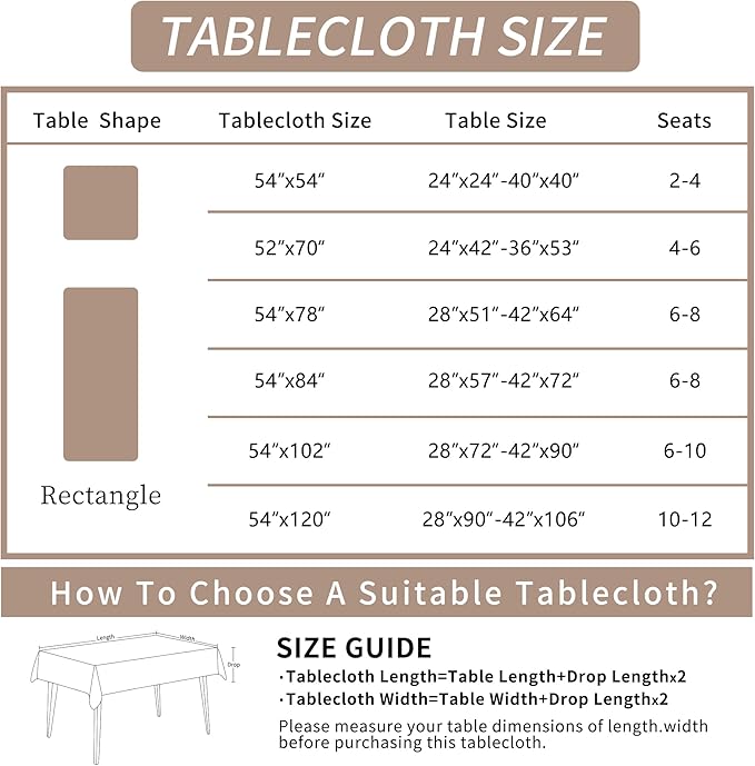Rectangle Table Cloth,100% Waterproof Tablecloth Oil Proof Spill Proof Vinyl Table Cloth, Wipe Clean Plastic Table Cover for Dining, Camping, Indoor and Outdoor 52" x 70",Pink Checkered