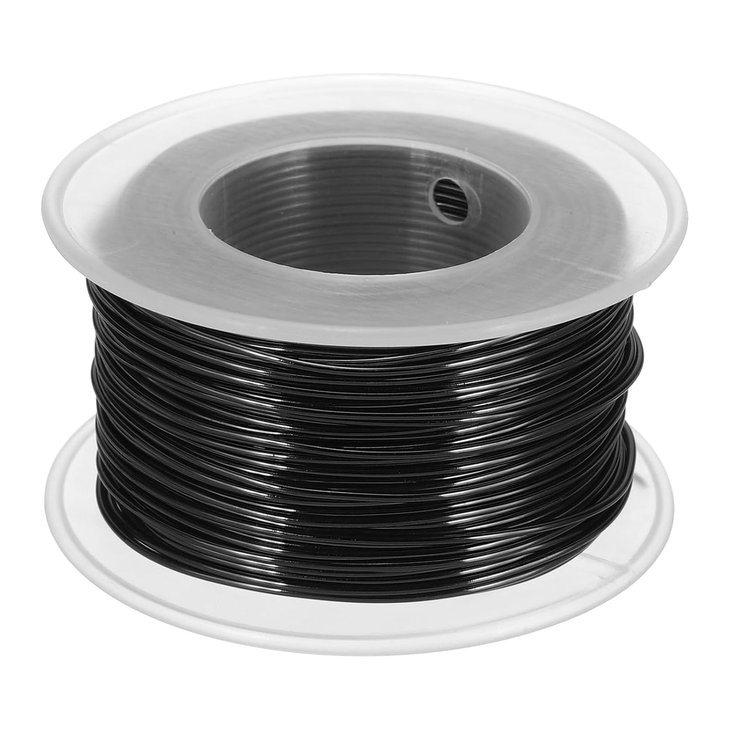 uxcell 18 Gauge / 1mm Anodized Aluminum Wire for Jewelry Craft Making, 102 Feet Bendable Flexible Wire for DIY Home Decor Gardening Sculpture, Black
