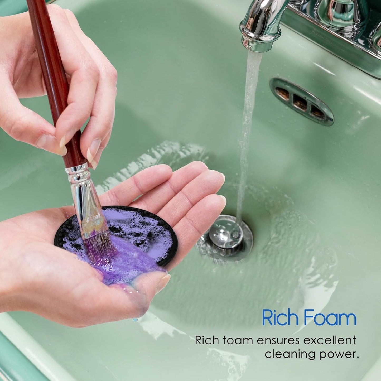 Bougimal Paint Brush Cleaner Soap, Artist Series, Solvent Free Natural Vegetable Glycerin Paint Brush Cleaner for Cleaning Oil Paint Brushes, Acrylic Paint Brushes, Watercolor Brushes