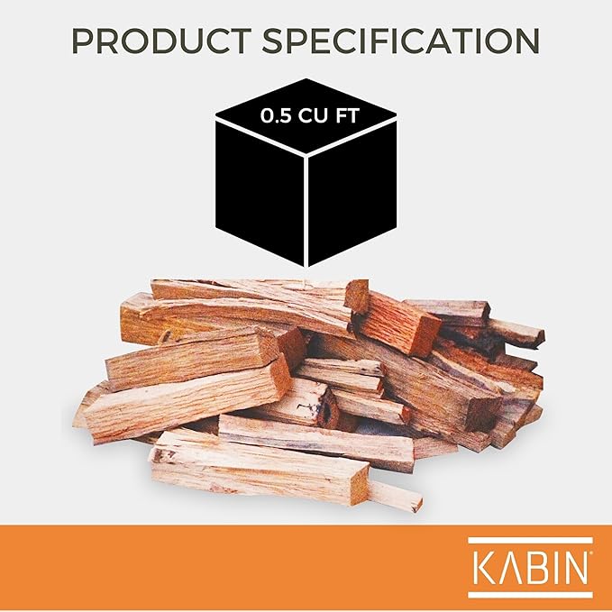 KABIN Tasty Timber - 11 LBS Kiln-Dried Oak Minis for Pizza Ovens & More - Made in USA, All-Natural Hardwood, Perfectly Sized, Sustainably Sourced Fuel