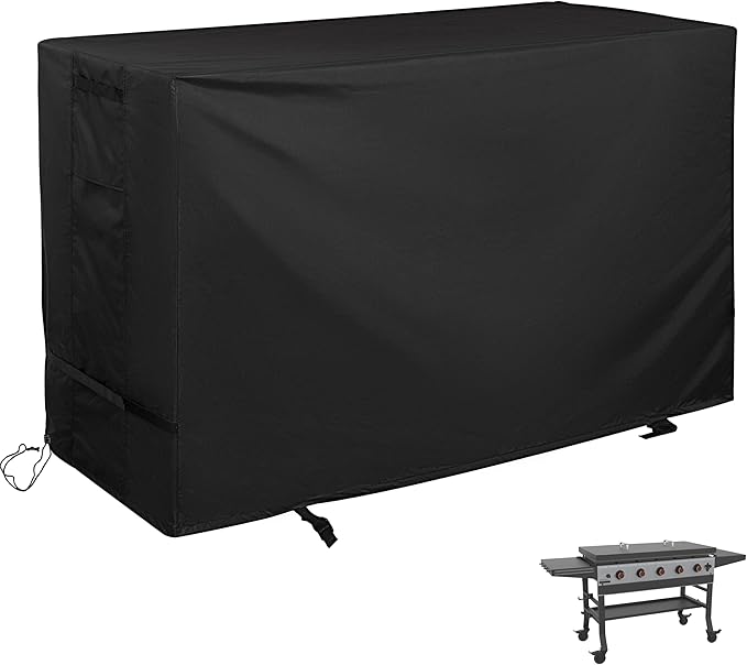 Grill Cover for Blackstone Bronco 5-Burner 44" Omnivore Propane Grill 2426, Outdoor Griddle Cover for Blackstone Original 44in 5 Burner Griddle 1568, Protective Flat Top Grill Cover