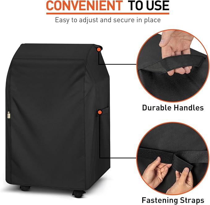 Arcedo Grill Cover 30 Inch Compatible with Weber Spirit 210 Gas Grills, Waterproof Heavy Duty Small Fade Resistant BBQ Cover, Compared to 7105, Not Fit for Spirit II E-210