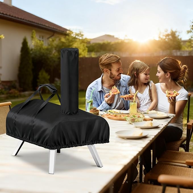 Pizza Oven Cover for WOOCIT 12,TwoPone Waterproof Pizza Oven Accessories Carry Cover for Outdoor