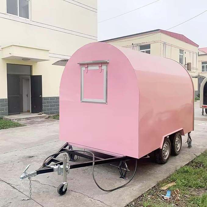 BBQ Food Trucks Pizza Food Trailers Shop Cart Truck Food Trailer for Sale Commercial Vending