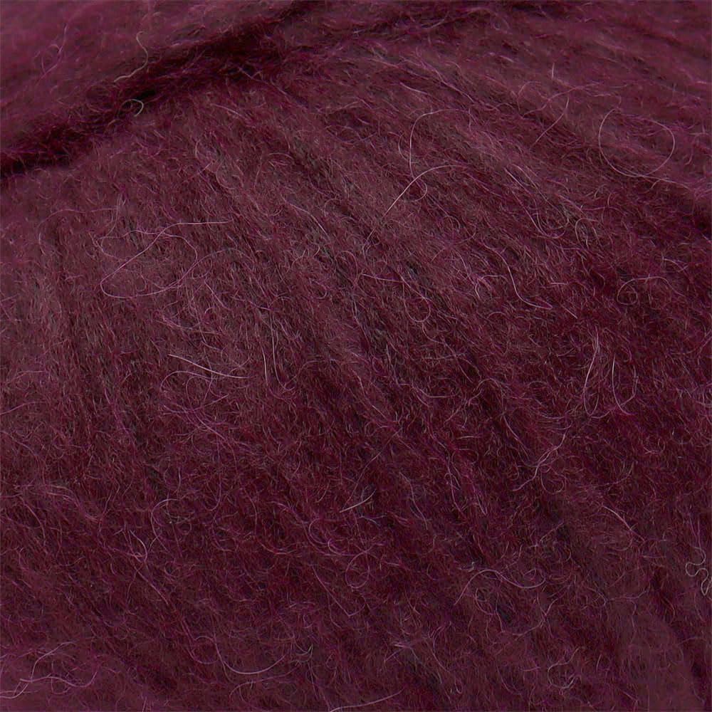Pullu - Baby Alpaca Merino Wool Yarn Set of 3 Skeins (150 Grams) Worsted Weight - Sourced Directly from Peru - Heavenly Soft and Perfect for Knitting and Crocheting (Plum)