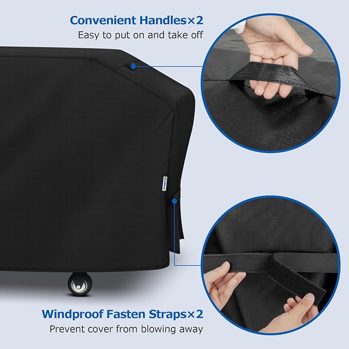 SunPatio Griddle Cover for Blackstone 36" Pro Series, Outdoor Barbecue Flat Top Gas Grill Cover 75 Inch for 4 Burner Cooking Station, Waterproof All Weather Protection