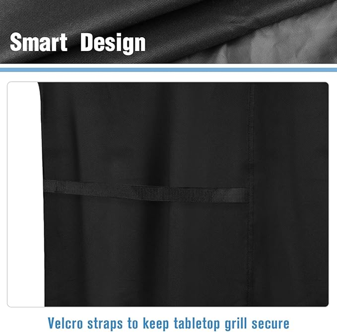 Pizza Oven Cover for Ninja, Heavy Duty Grill Cover for Ninja OO100 Series Woodfire 8-in-1 Outdoor Oven, Waterproof& Dustproof Covers with Drawing for Wood Fired Outdoor Grill
