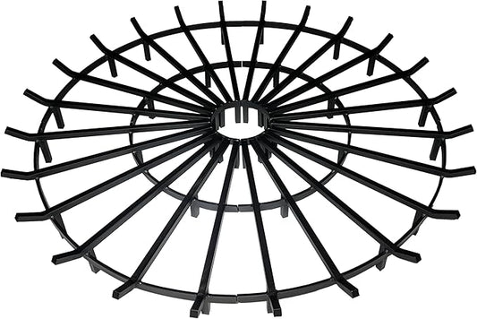 SteelFreak Super Heavy Duty Wagon Wheel Firewood Grate for Fire Pit - Made in The USA (72 Inch)
