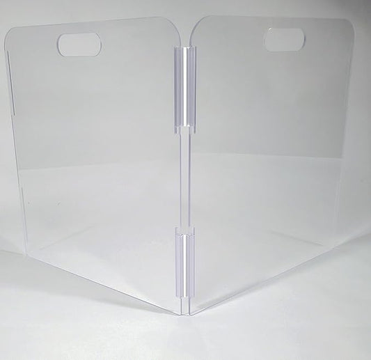 Pet Barrier (2-Panel) | Free-Standing Pet Gate | Foldable | Protect Your Indoor Living Spaces, Decorations, and Important Items from Pets | Made in The USA