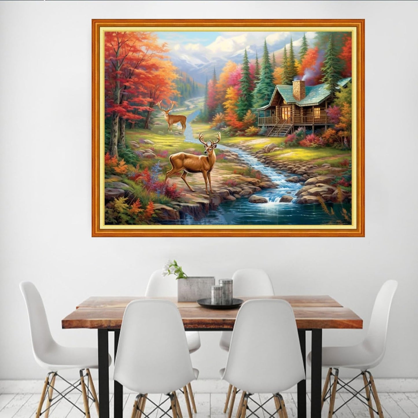 Dooxvey Adults Cross Stitch Kits - Full Range of Stamped Kits, Needlepoint & Embroidery Kits - 11CT Patterns - Manual Arts 09