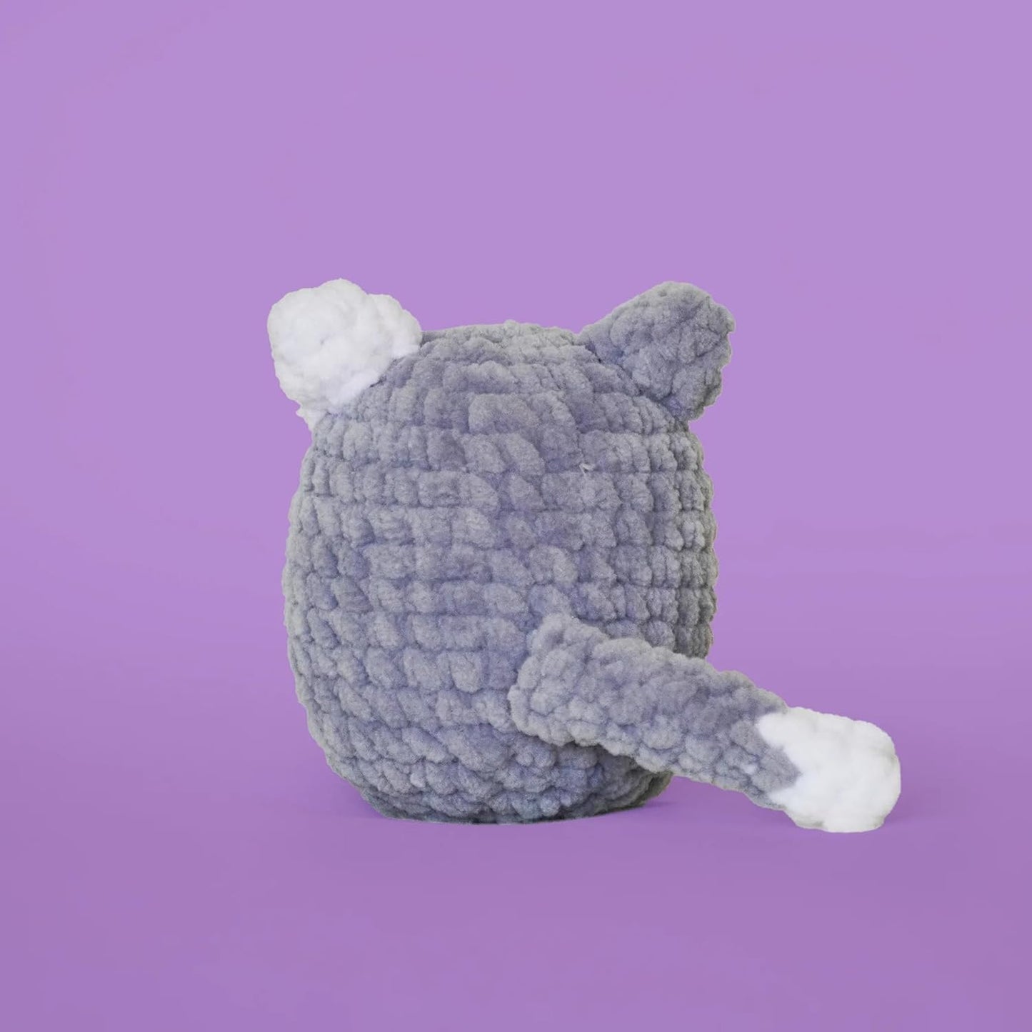 THE GOOKIE Amigurumi Crochet Kit for Beginners – DIY Crochet Kit with Yarn, Hook, Eyes & Stuffing – Easy Starter Set with Video Tutorials – Cute Plush Toy Craft Gift for Kids, Teens & Adults (Cat)