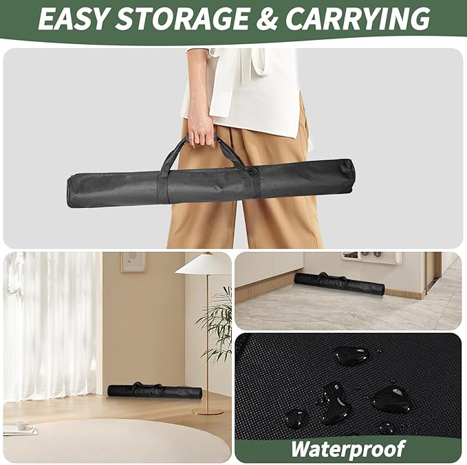 iElyiEsy 10x8FT Strengthen Heavy Duty Thickened and Sturdier Background Stand, Adjustable Step and Repeat Stand with Carrying Bag for Parties Photo Booth Trade Show