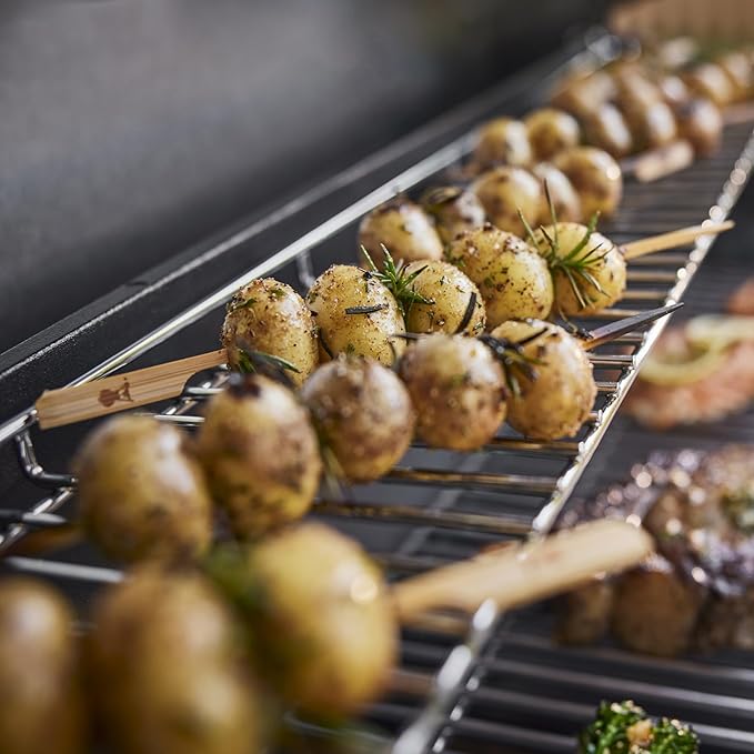 Weber Genesis S-315 Liquid Propane Gas Grill for Outdoor Grilling, 3 Burners, Stainless Steel