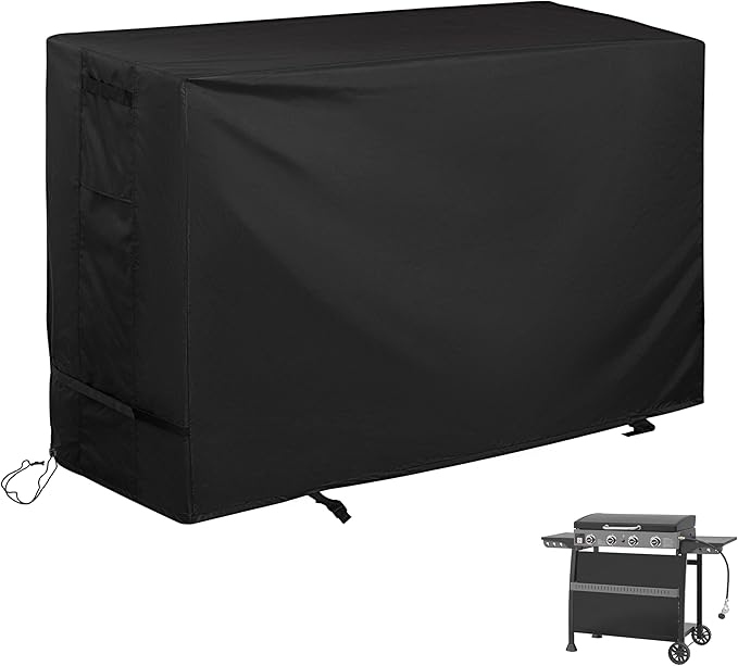 Griddle Cover for Royal Gourmet PD4001 4 Burner Propane Gas Griddle, Flat Top Grill Cover for Royal Gourmet 55in 4-Burner Outdoor Grill
