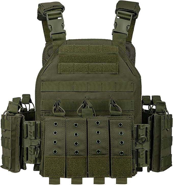 BOMTURN Upgrade Tactical Airsoft Outdoor Vest