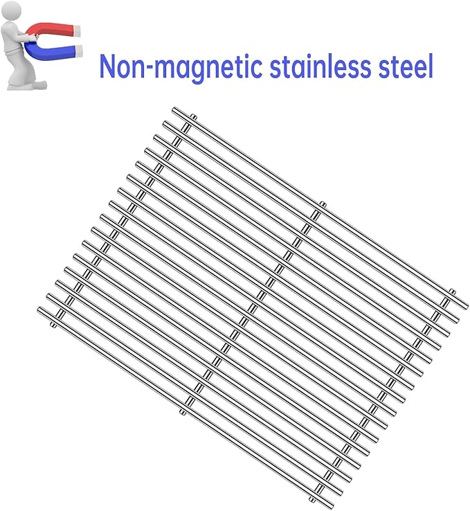 7636 7638 7639 Grill Grates Grill Parts for Weber Spirit 2 Spirit II E-310, E-320, S-310, S-320,GS4 Spirit 300 Series Flavorizer Bars 15.3”, 17” Stainless Steel BBQ Grid Replacement Accessories