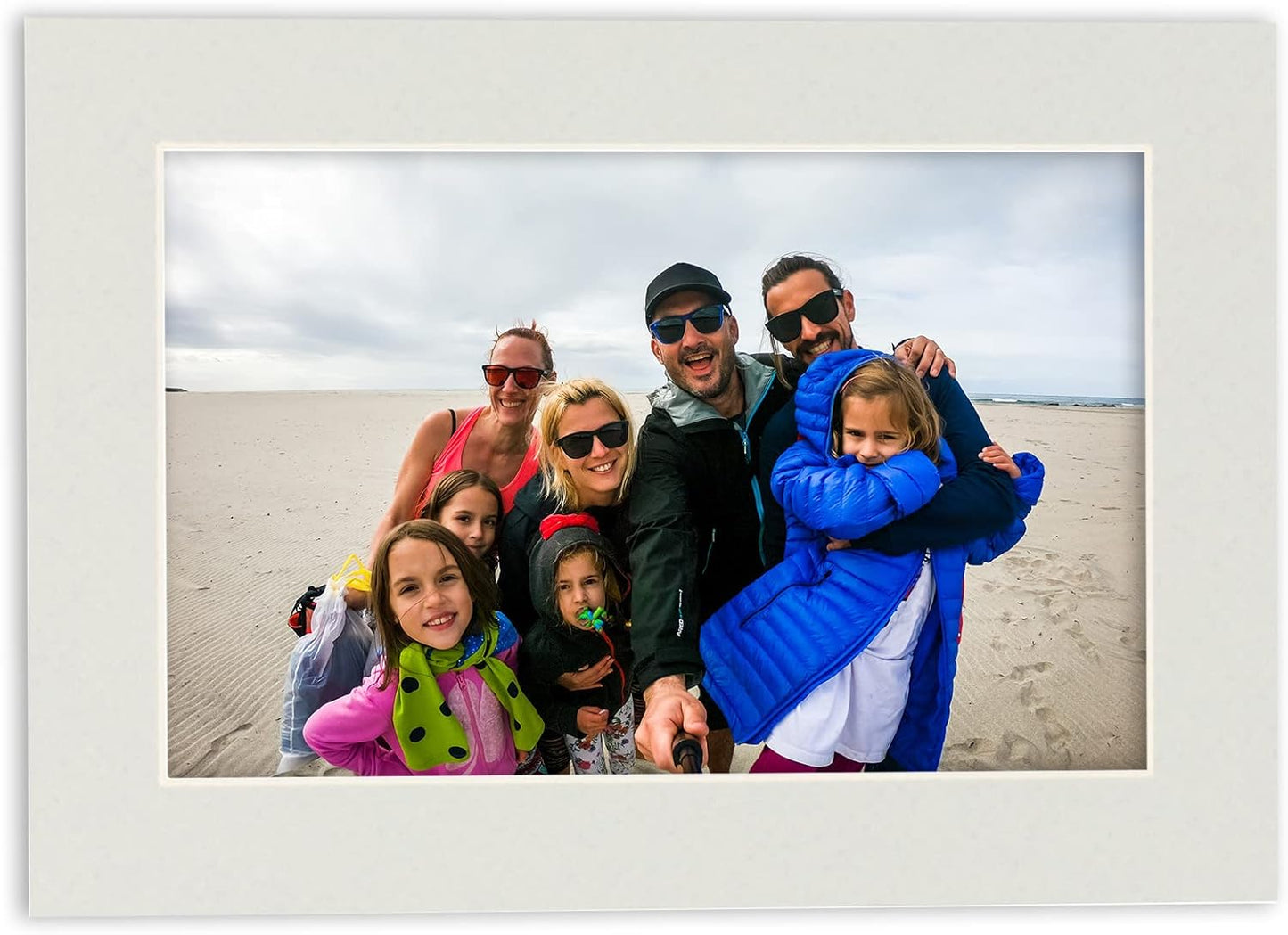 11x14 Mat for 8.5x11 Photo - Precut Grey Picture Matboard for Frames Measuring 11 x 14 Inches - Bevel Cut Matte to Display Art Measuring 8.5 x 11 Inches - Acid Free Pack of 25 MATS