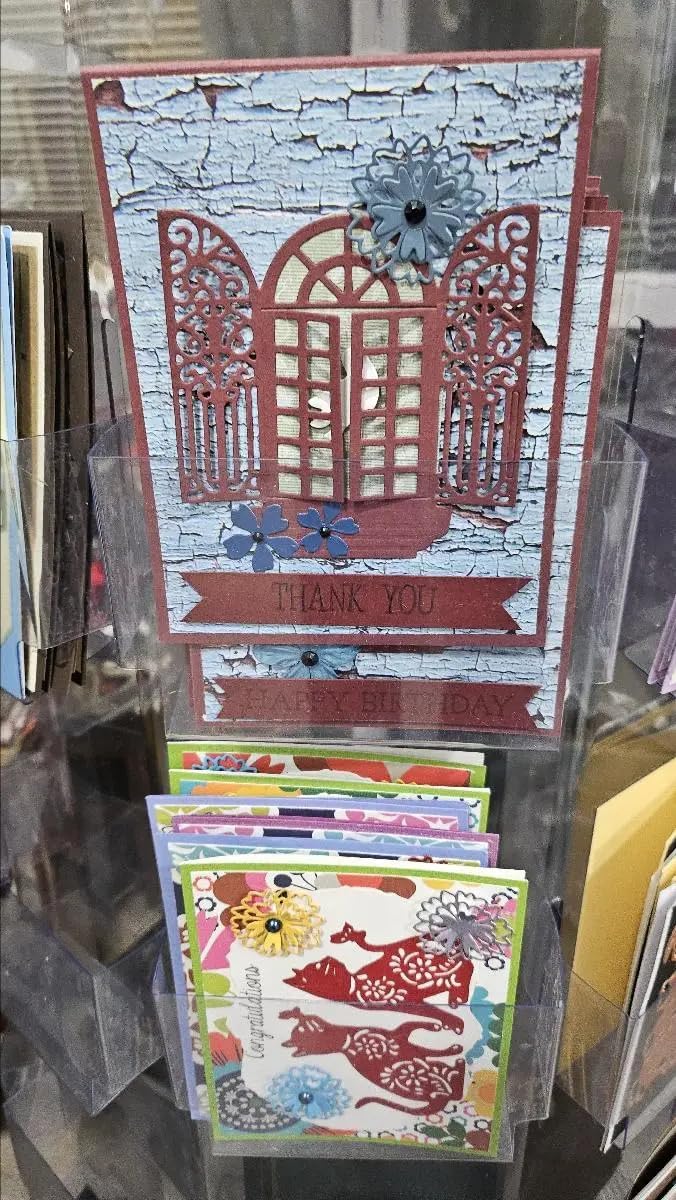 Lapoo Festivals Metal Cutting Die for Scrapbooking - Durable, Cut Stencils for DIY Scrapbook Photo Album Decorative Paper Card, Card Making Supplies, Embossing (Eid Window 4 x 3.5 in)