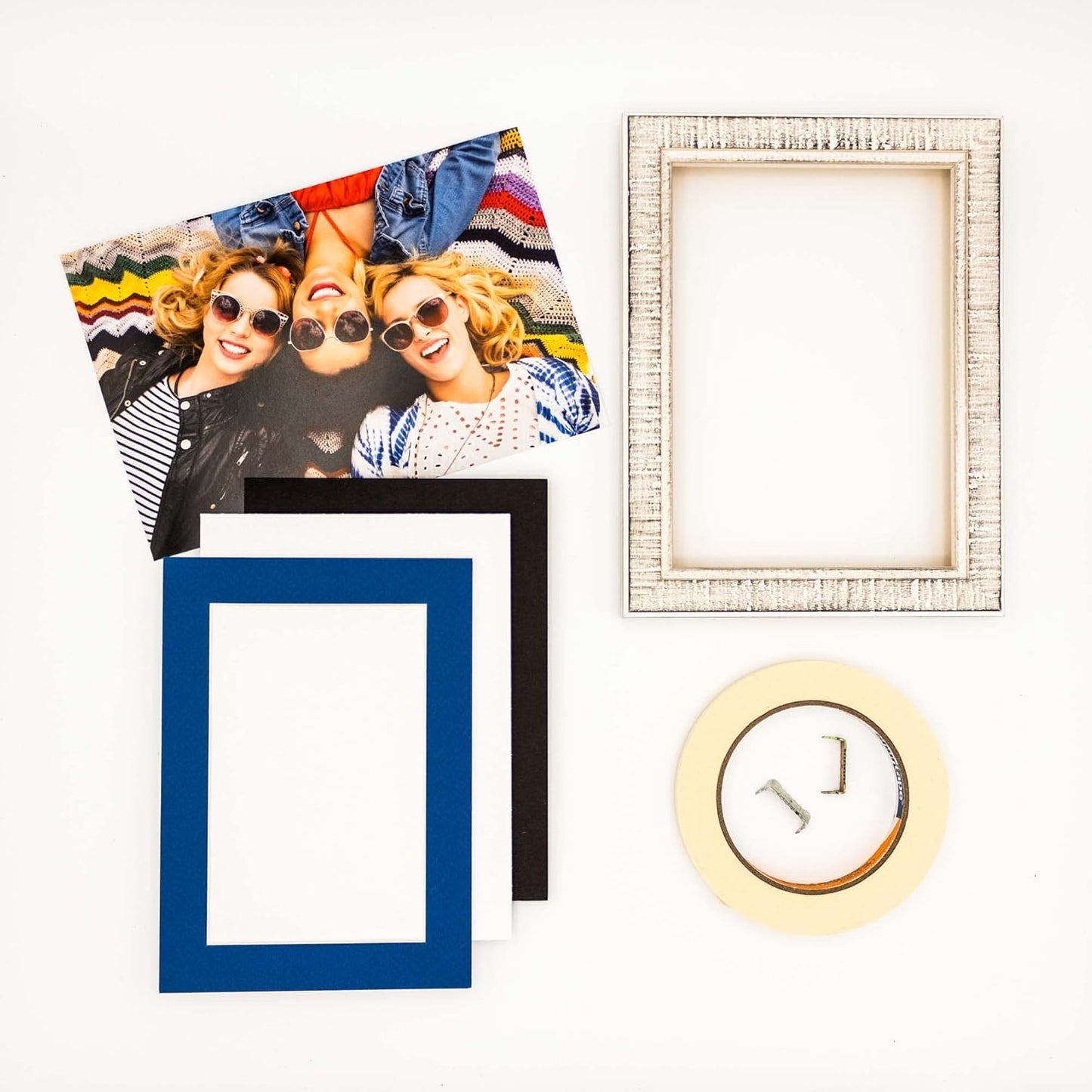 Poster Palooza 11x14 Mat for 8.5x11 Photo - Precut Royal Blue Picture Matboard for Frames Measuring 11 x 14 Inches - Bevel Cut Matte to Display Art Measuring 8.5 x 11 Inches - Acid Free ONE MAT