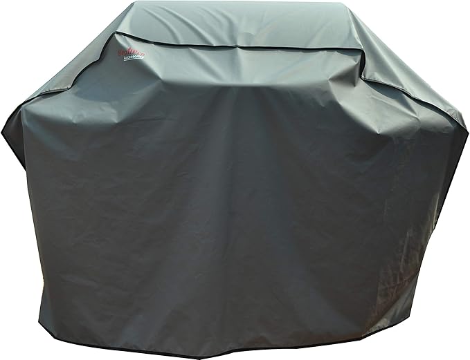 52" Heavy Duty Waterproof Gas Grill Cover fits Weber Char-Broil Coleman Gas Grill-Gray