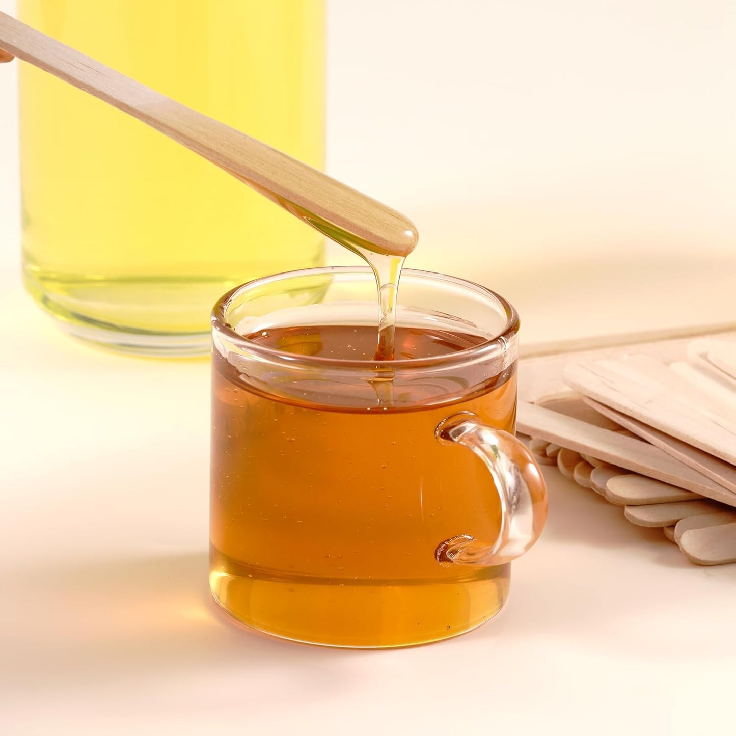 Wooden Craft Sticks & Popsicle Sticks for Crafts, 600-Pack 4.5 Inch Natural Birch Wood Sticks, Food Safe Splinter-Free for Waxing, Painting, DIY Arts & Crafts, Classrooms, Bulk Value Pack