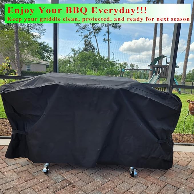Griddle Cover for Blackstone 30" Culinary Griddle with Hood, 600D Heavy Duty Waterproof Flat Grill Cover for Blackstone 30 Griddle Cover