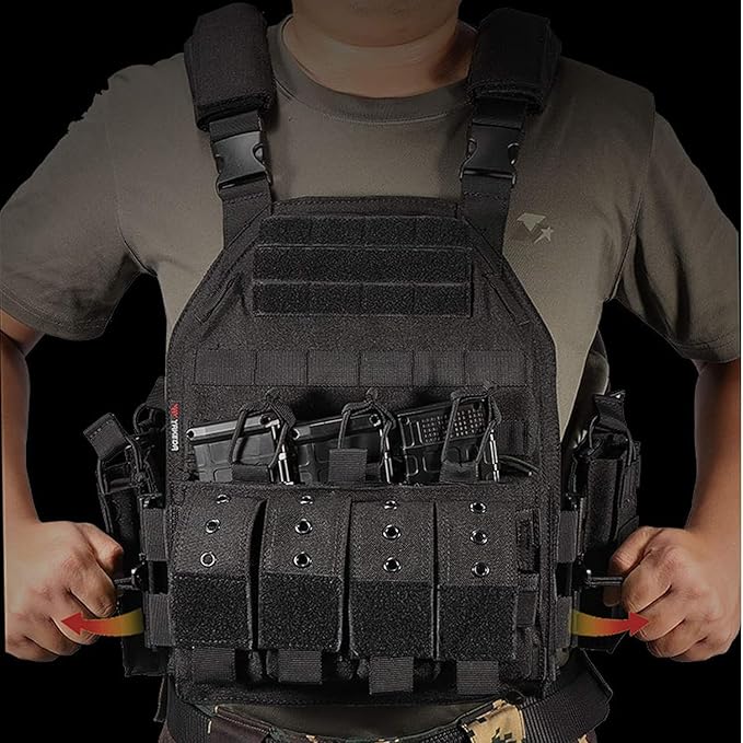 BOMTURN Upgrade Tactical Airsoft Outdoor Vest