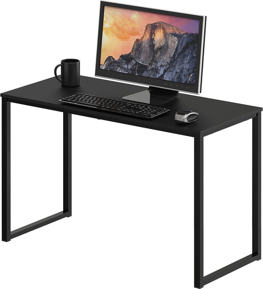 SHW Mission 32-Inch Home Office Computer Desk, Black
