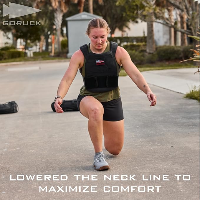 GORUCK 9.25LB and 6.25LB Curved Ruck Plate Compatible with GORUCK Rucking Weight Vests - 2 Pack