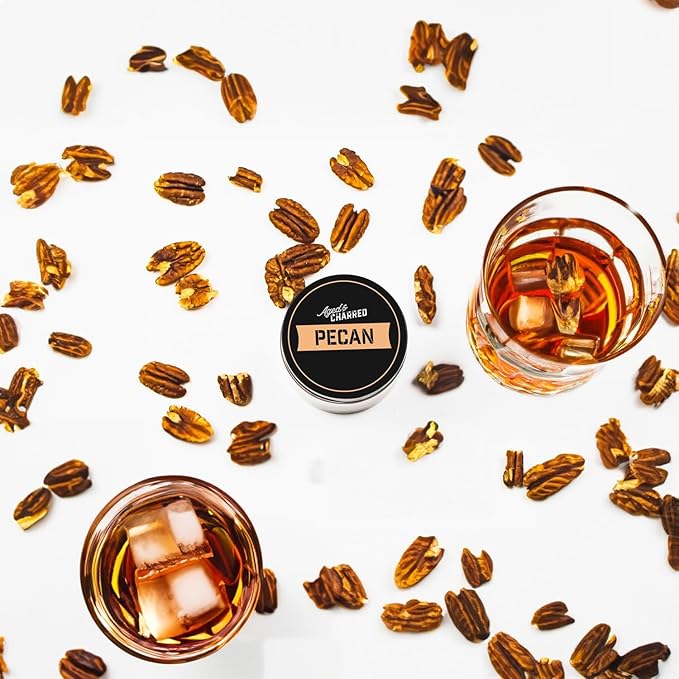 400 Cocktail Smoker Wood Chips - Combo Flavors Big Pack - Pear, Peach, Mesquite, Pecan - Whiskey Smoker Wood Chips for Bourbon, Rum & Cocktail Smoker Kits