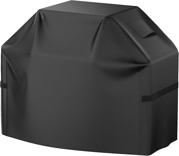 Grill Cover for Outdoor Grill, 58 Inch Heavy Duty 600D Waterproof BBQ Gas Grill Covers for Outside, UV & Fade Resistant, All Weather Protection Compatible for Weber Charbroil Nexgrill Kenmore Grills