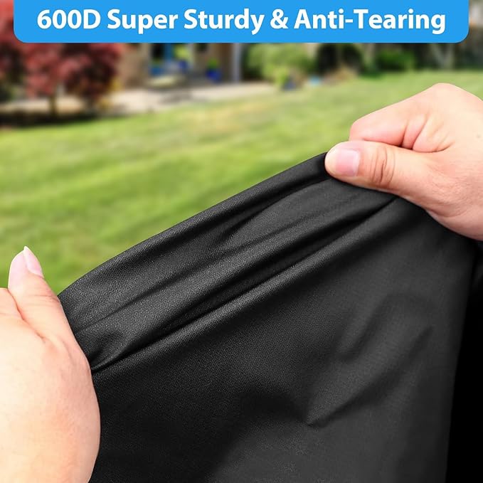 Utheer Grill Cover for Ninja FlexFlame PG300/PG301 – 55" L x 23" W x 47" H BBQ Cover, Waterproof 600D Oxford, UV & Wind Resistant, Fits Ninja PG300 Series Grill XSKPGCVR
