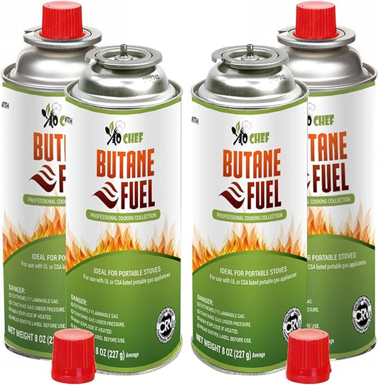 JoChef Butane Camping Stove - 9,500 BTU Portable Gas Stove