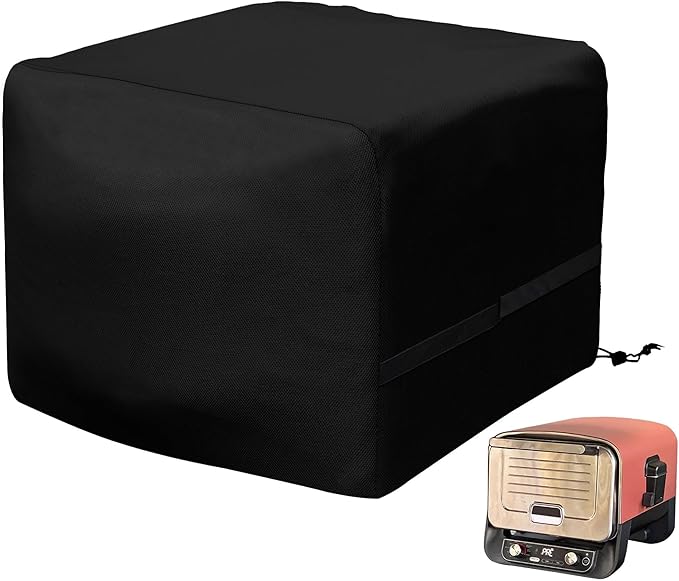 ZJYWSCH Pizza Oven Cover for Ninja OO101 Woodfire 8-in-1 Outdoor Pizza Oven Waterproof Ninja Woodfire Outdoor Pizza Oven Cover OO100 Series 600D Heavy Duty